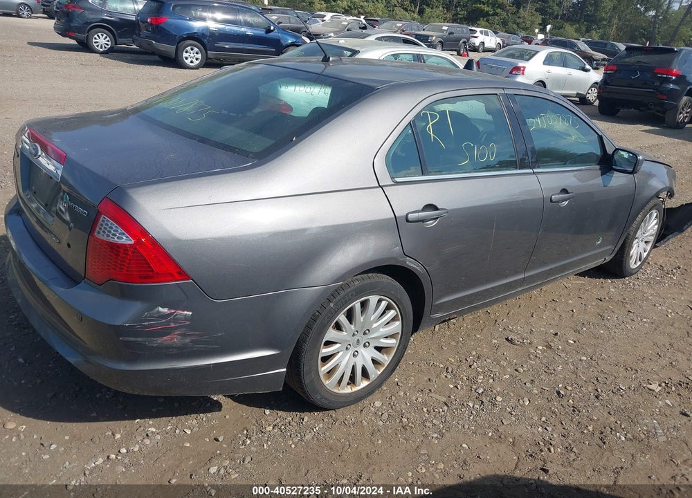 2011 FORD FUSION HYBRID VIN: 3FADP0L36BR213742