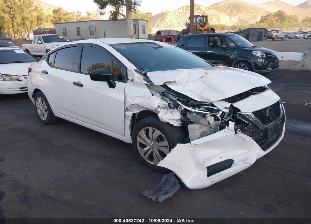 2020 NISSAN VERSA S XTRONIC CVT VIN: 3N1CN8DVXLL884123