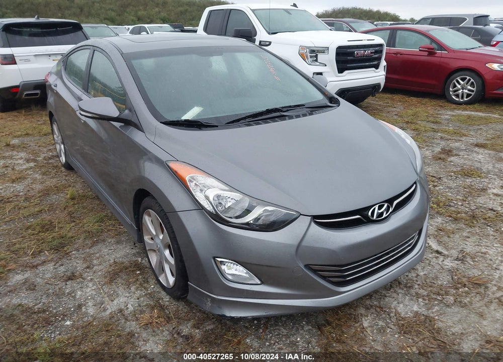 2013 HYUNDAI ELANTRA LIMITED VIN: 5NPDH4AE3DH387986
