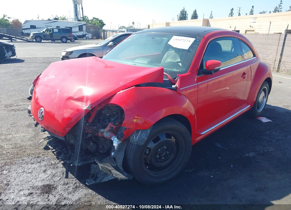 2014 VOLKSWAGEN BEETLE 2.0L TDI VIN: 3VWJL7AT9EM614169
