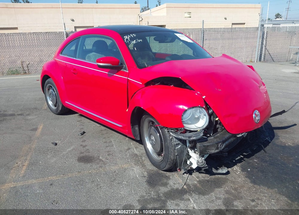 2014 VOLKSWAGEN BEETLE 2.0L TDI VIN: 3VWJL7AT9EM614169