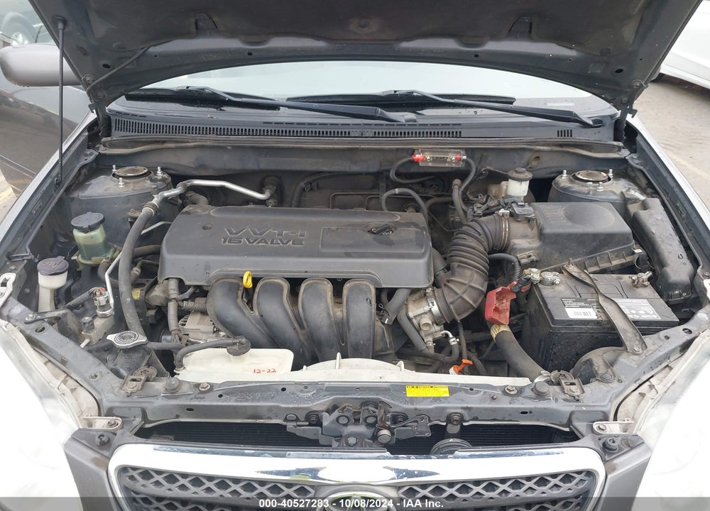 2006 TOYOTA COROLLA LE VIN: 2T1BR32E66C686360