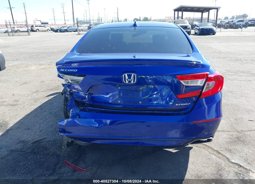 2018 HONDA ACCORD SPORT VIN: 1HGCV1F34JA258542