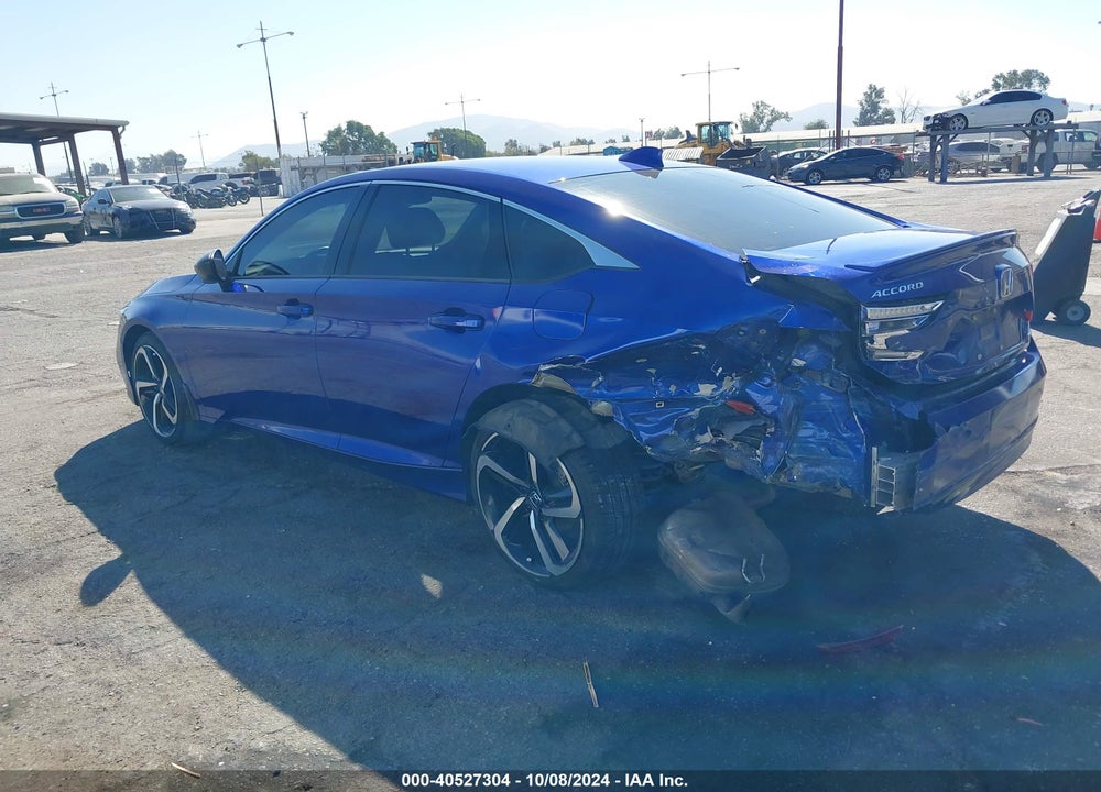 2018 HONDA ACCORD SPORT VIN: 1HGCV1F34JA258542