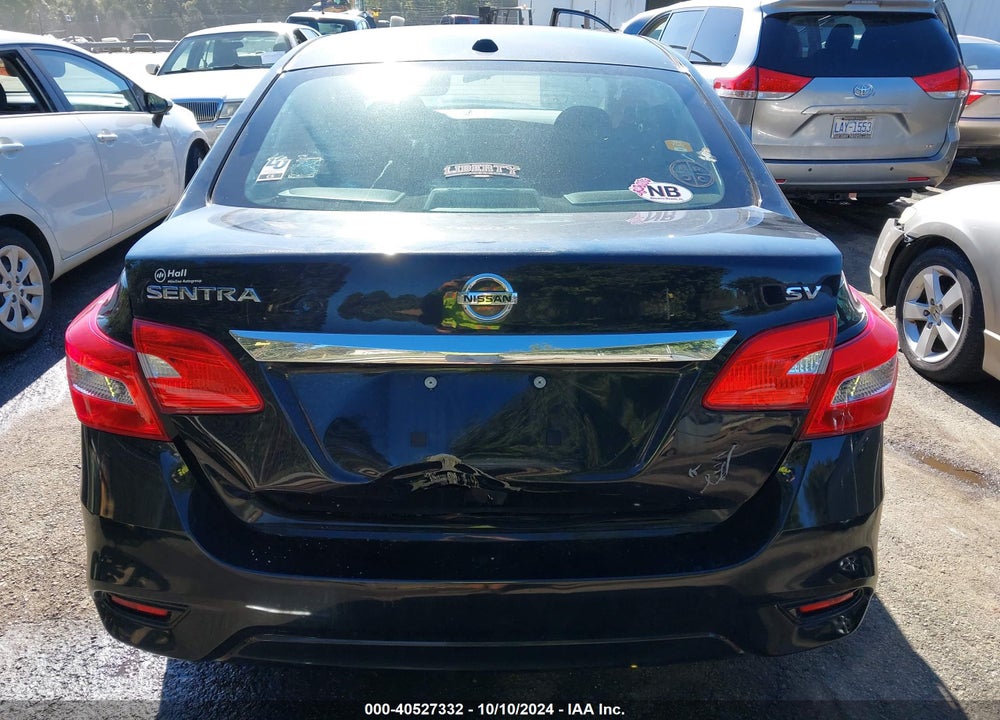 2018 NISSAN SENTRA SV VIN: 3N1AB7AP2JL641046