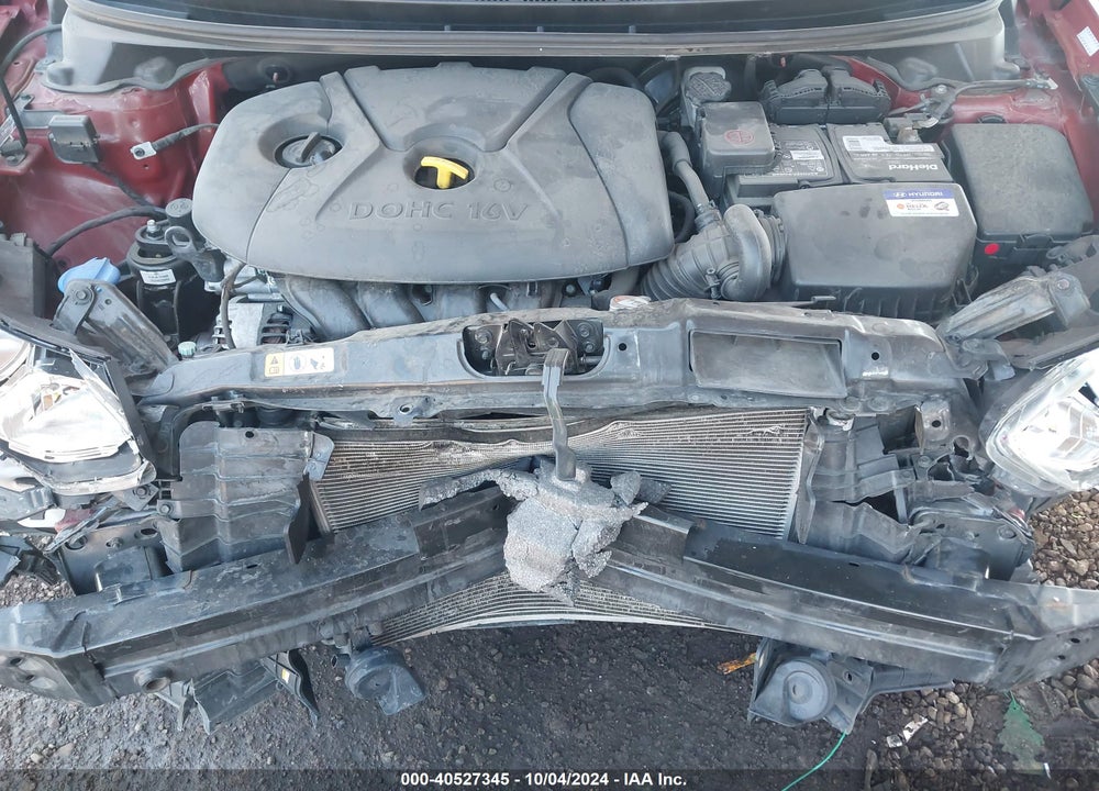 2016 HYUNDAI ELANTRA SE VIN: KMHDH4AE2GU620763
