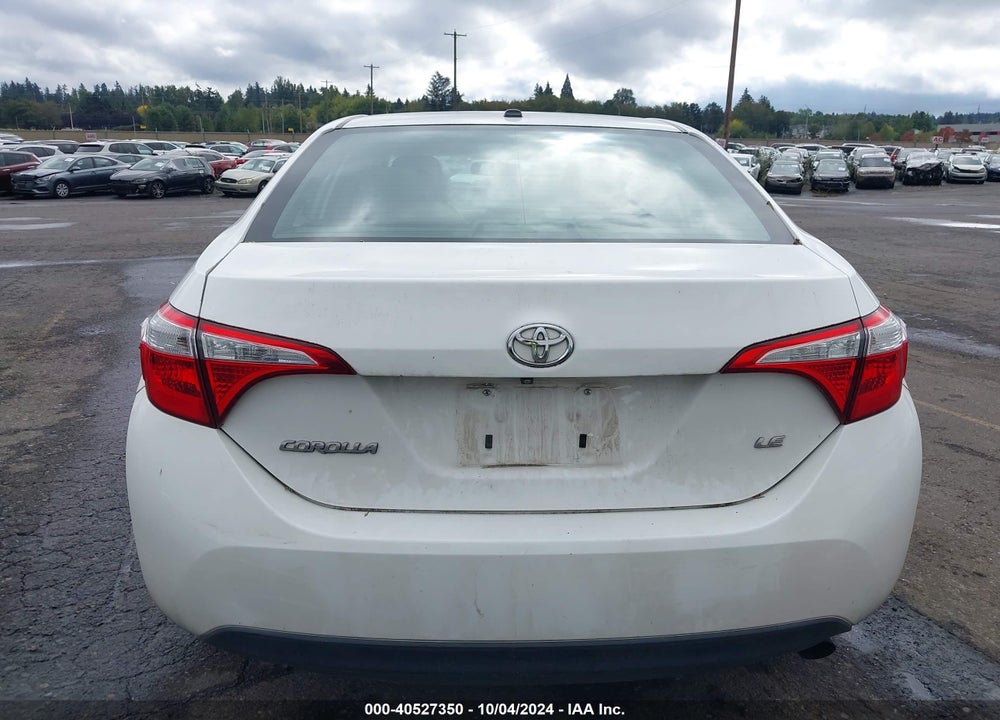2014 TOYOTA COROLLA LE PREMIUM VIN: 5YFBURHE4EP101931