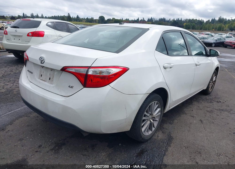 2014 TOYOTA COROLLA LE PREMIUM VIN: 5YFBURHE4EP101931