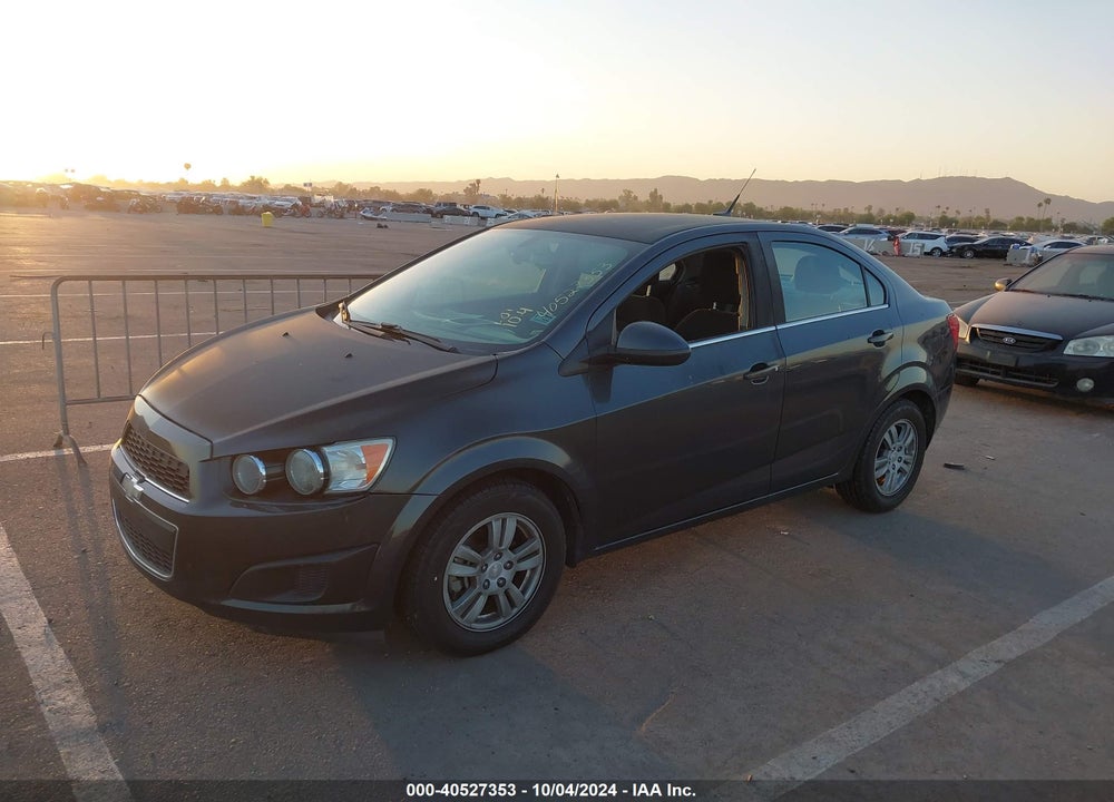 2014 CHEVROLET SONIC LT AUTO VIN: 1G1JC5SH0E4187437