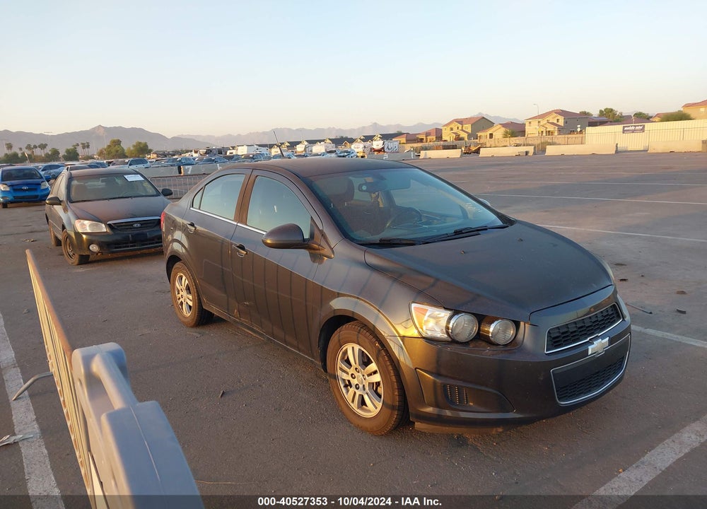 2014 CHEVROLET SONIC LT AUTO VIN: 1G1JC5SH0E4187437