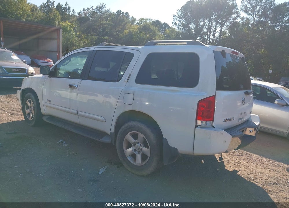 2005 NISSAN ARMADA SE VIN: 5N1AA08B65N731562