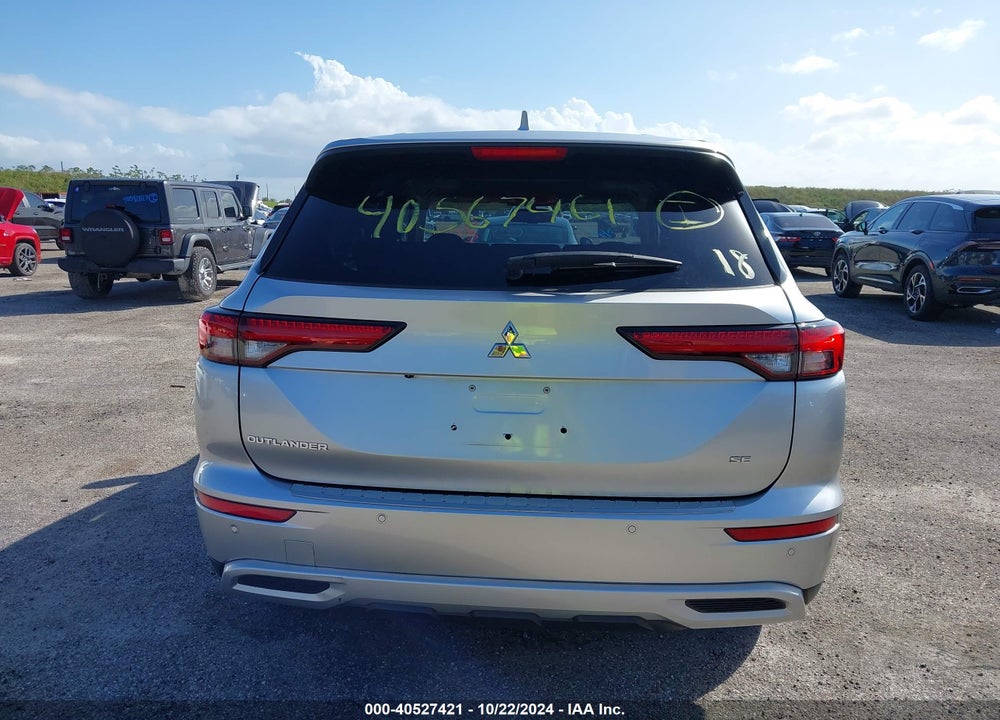 2022 MITSUBISHI OUTLANDER BLACK EDITION 2WD/SE 2.5 2WD/SE LAUNCH EDITION 2WD VIN: JA4J3UA85NZ011385