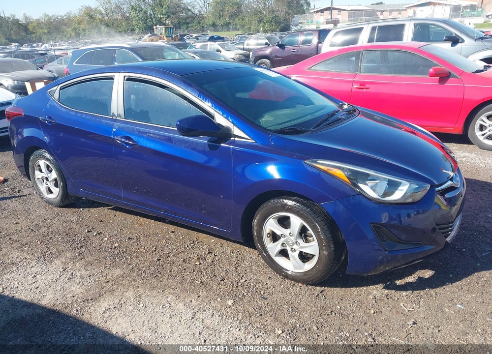 2014 HYUNDAI ELANTRA SE VIN: 5NPDH4AE6EH456428