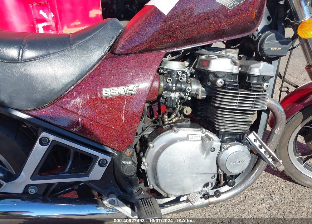 1985 SUZUKI GS550 L VIN: JS1GN72L1F2103547