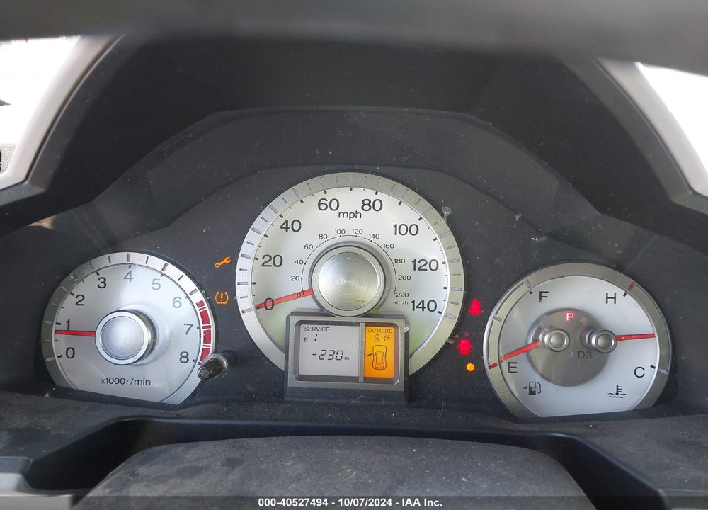 2011 HONDA PILOT EX-L VIN: 5FNYF4H58BB050495