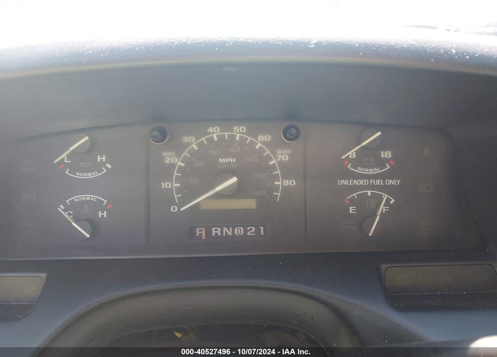 1995 FORD F150 VIN: 1FTEF15N7SNB52832