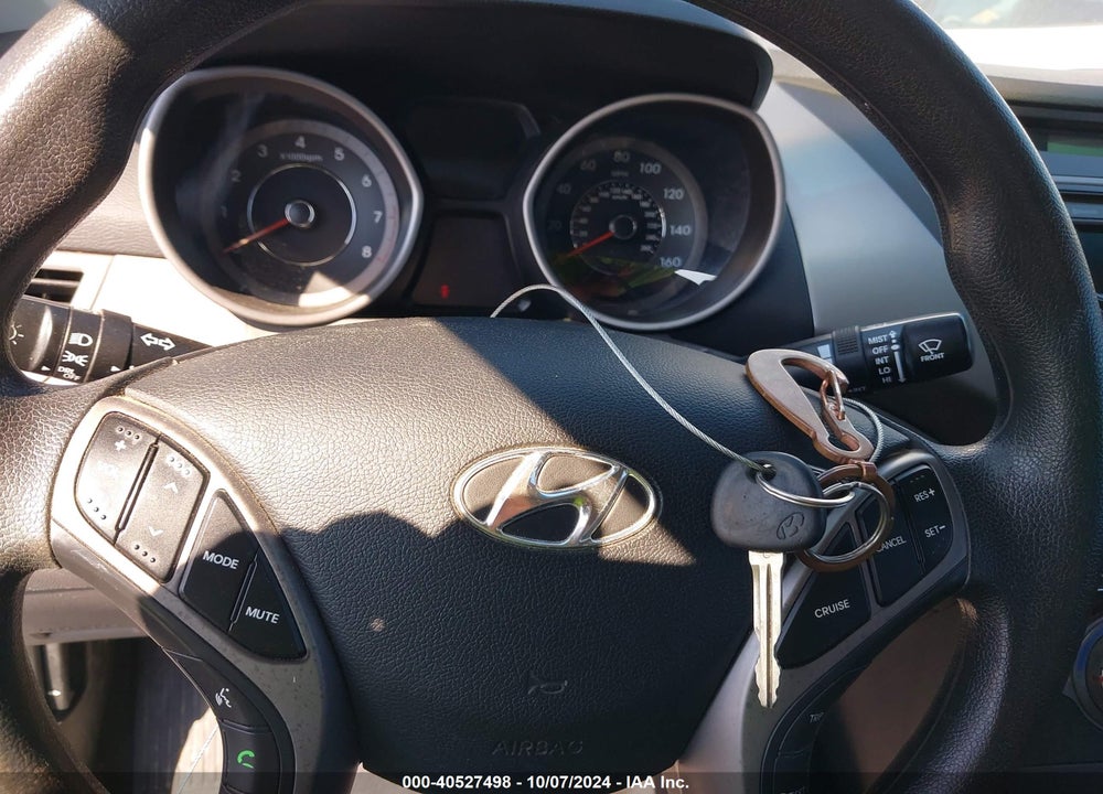 2013 HYUNDAI ELANTRA GS VIN: KMHDH6AE6DU019685