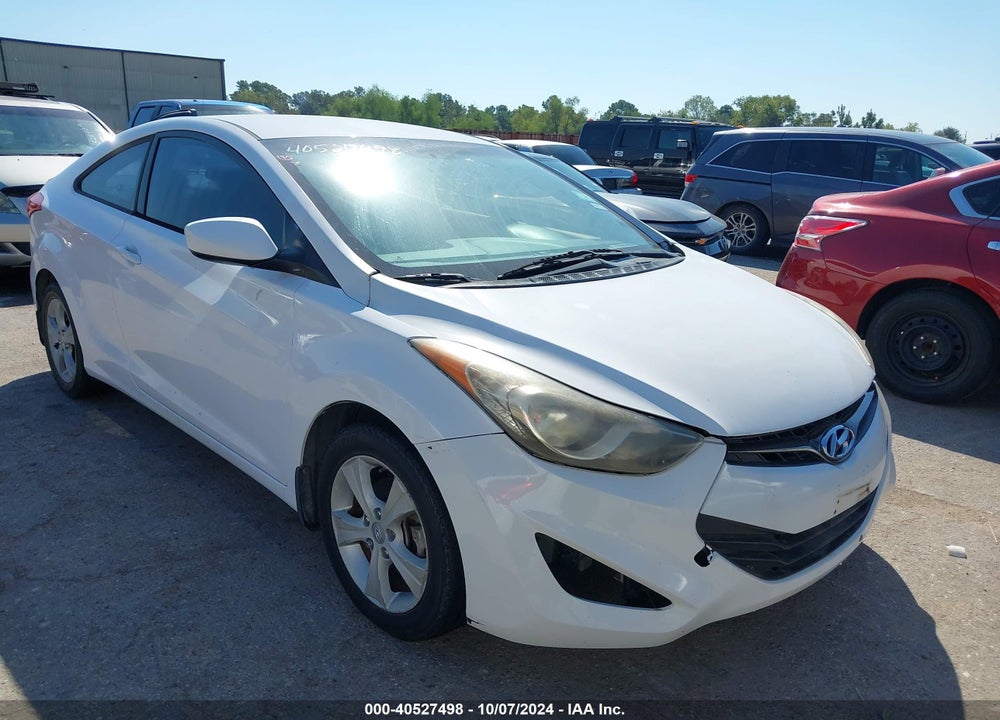 2013 HYUNDAI ELANTRA GS VIN: KMHDH6AE6DU019685