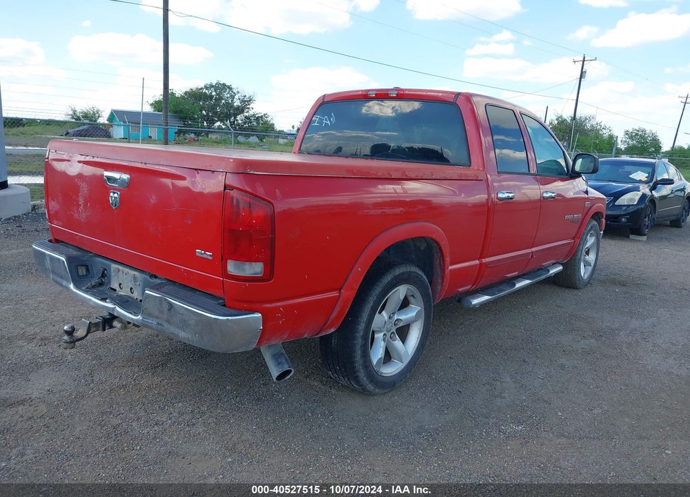 2006 DODGE RAM 1500 SLT VIN: 1D7HA18296S660584