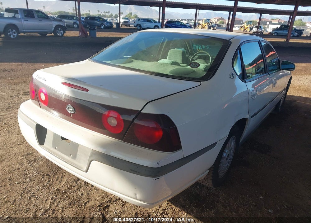 2001 CHEVROLET IMPALA VIN: 2G1WF52E919232157