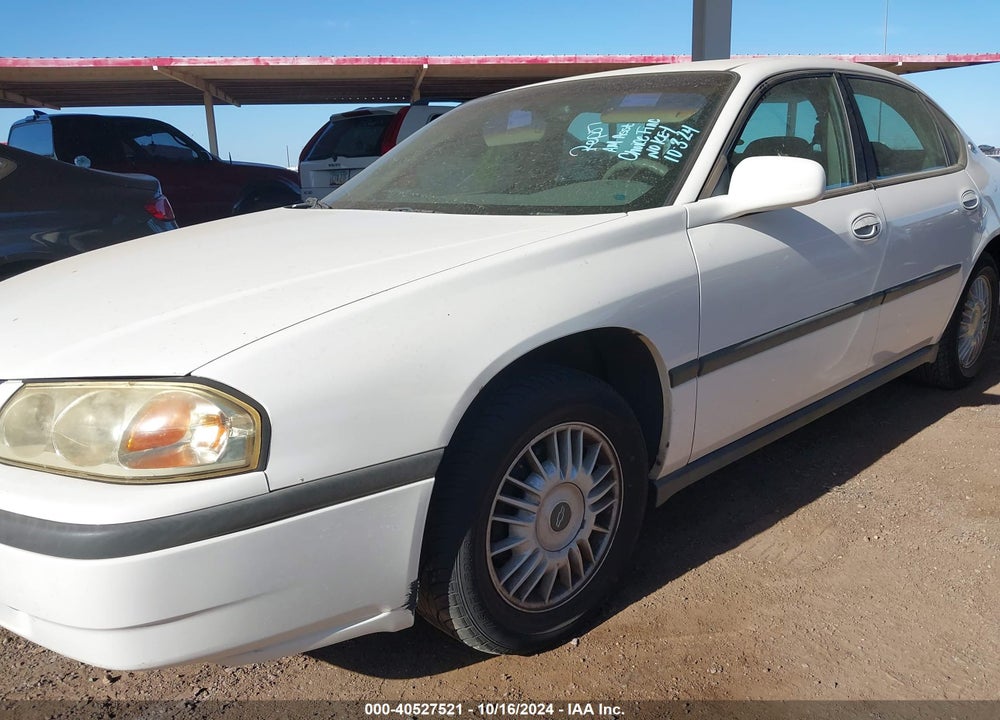 2001 CHEVROLET IMPALA VIN: 2G1WF52E919232157