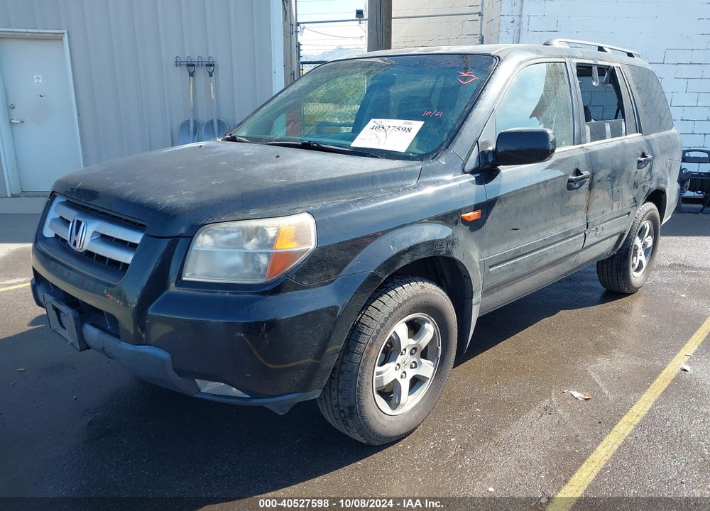 2008 HONDA PILOT EX-L VIN: 5FNYF28768B023469