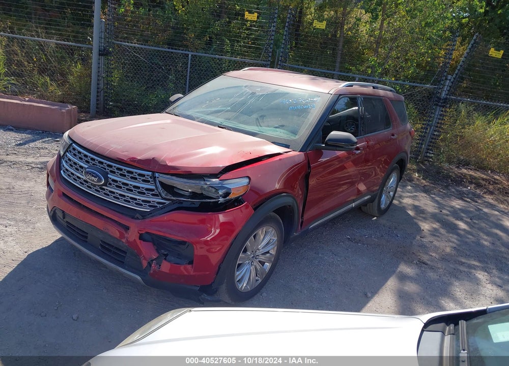 2022 FORD EXPLORER LIMITED VIN: 1FMSK7FH0NGB62522