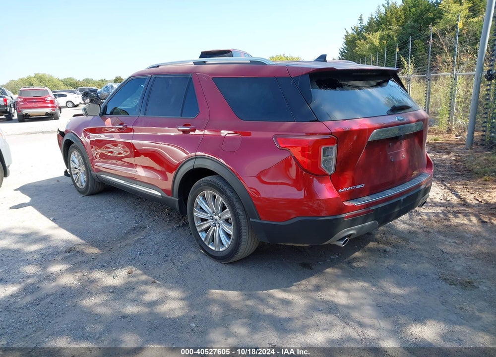 2022 FORD EXPLORER LIMITED VIN: 1FMSK7FH0NGB62522
