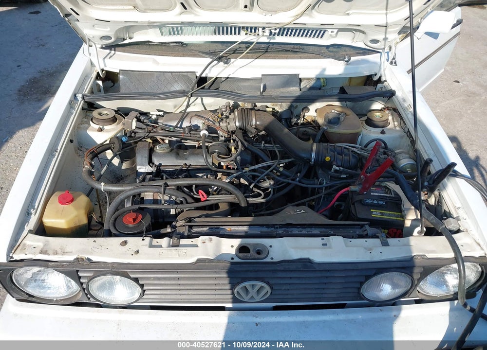1989 VOLKSWAGEN CABRIOLET VIN: WVWCA0158KK007614