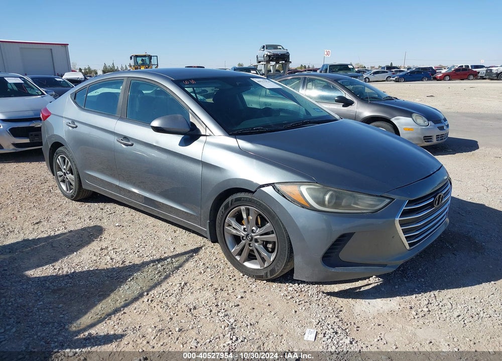 2018 HYUNDAI ELANTRA SEL VIN: KMHD84LF0JU632276