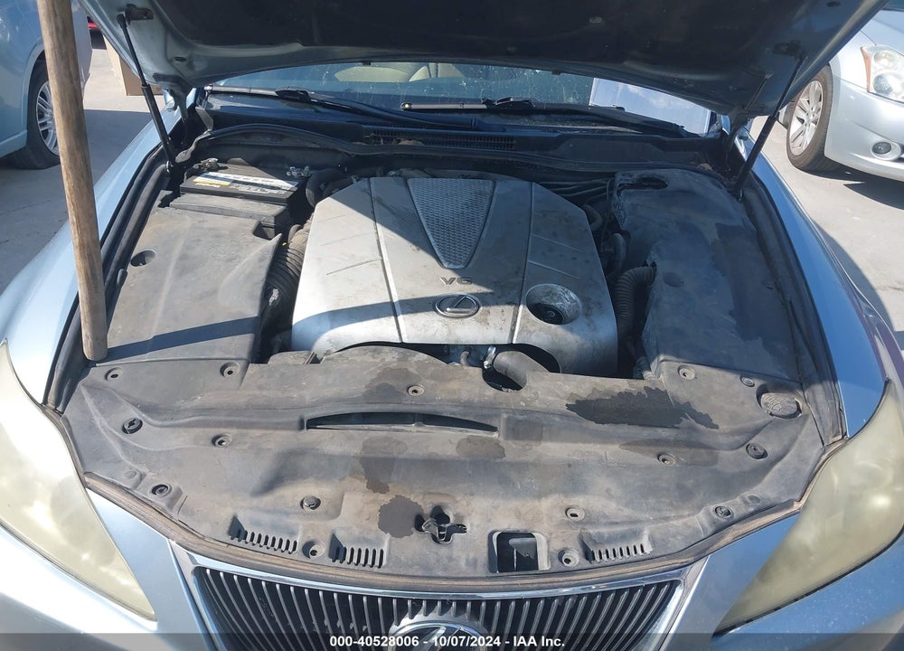 2006 LEXUS IS 350 VIN: JTHBE262362001217