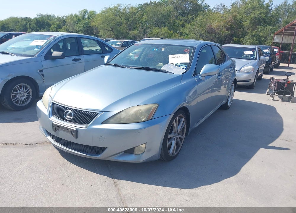 2006 LEXUS IS 350 VIN: JTHBE262362001217