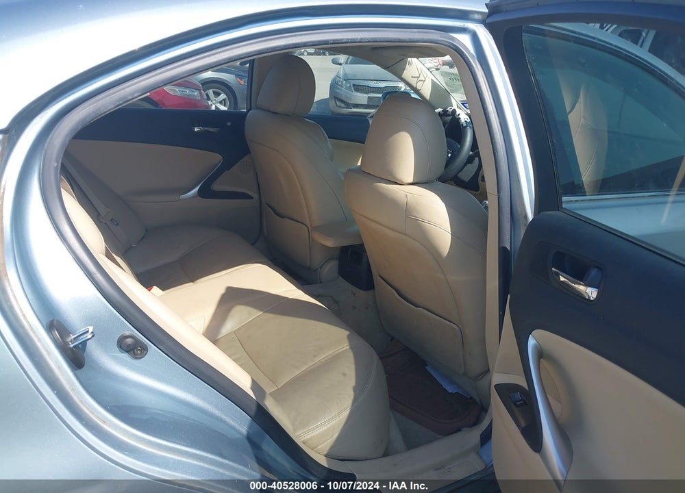 2006 LEXUS IS 350 VIN: JTHBE262362001217
