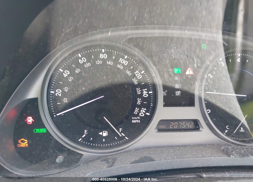 2006 LEXUS IS 350 VIN: JTHBE262362001217