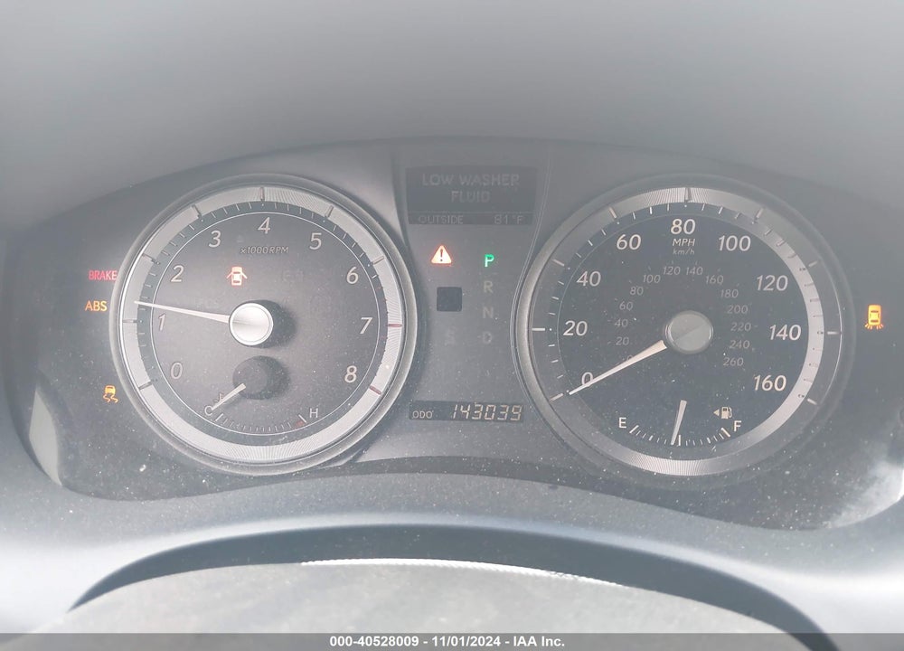 2007 LEXUS ES 350 VIN: JTHBJ46GX72001655