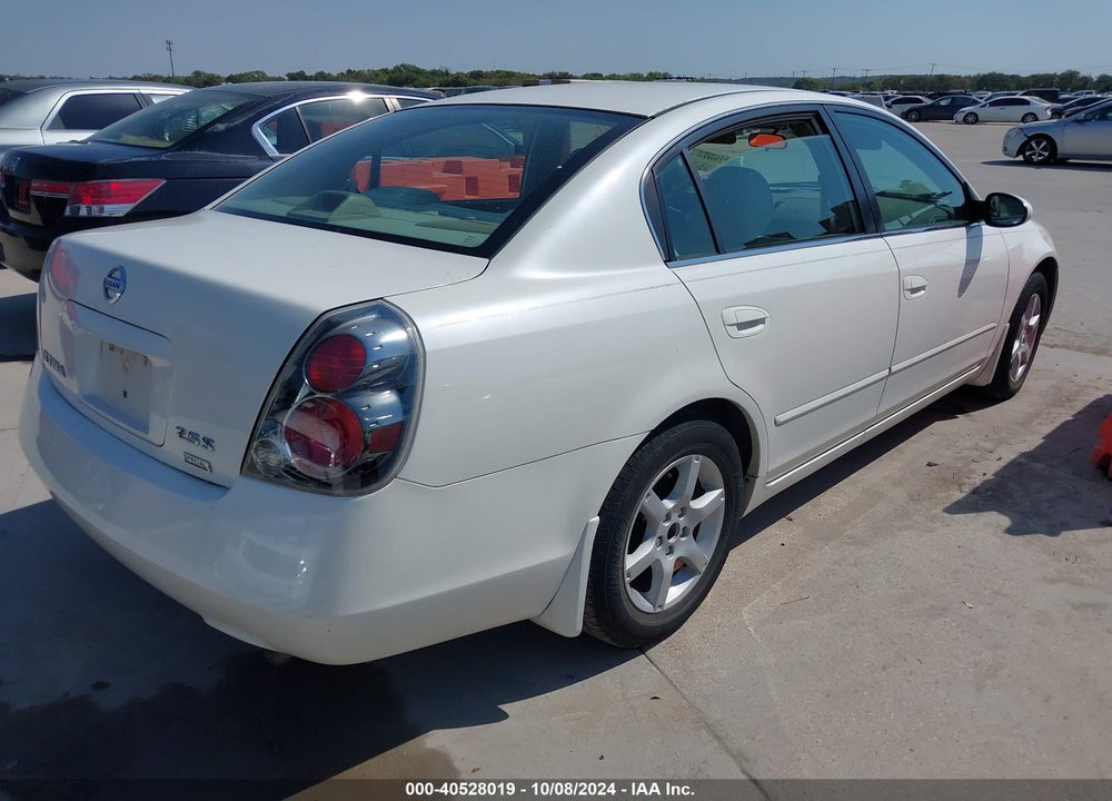 2006 NISSAN ALTIMA 2.5 S VIN: 1N4AL11D06C262133