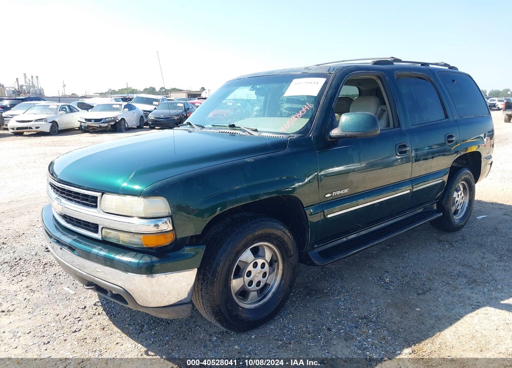 2001 CHEVROLET TAHOE LT VIN: 1GNEC13T91R144529