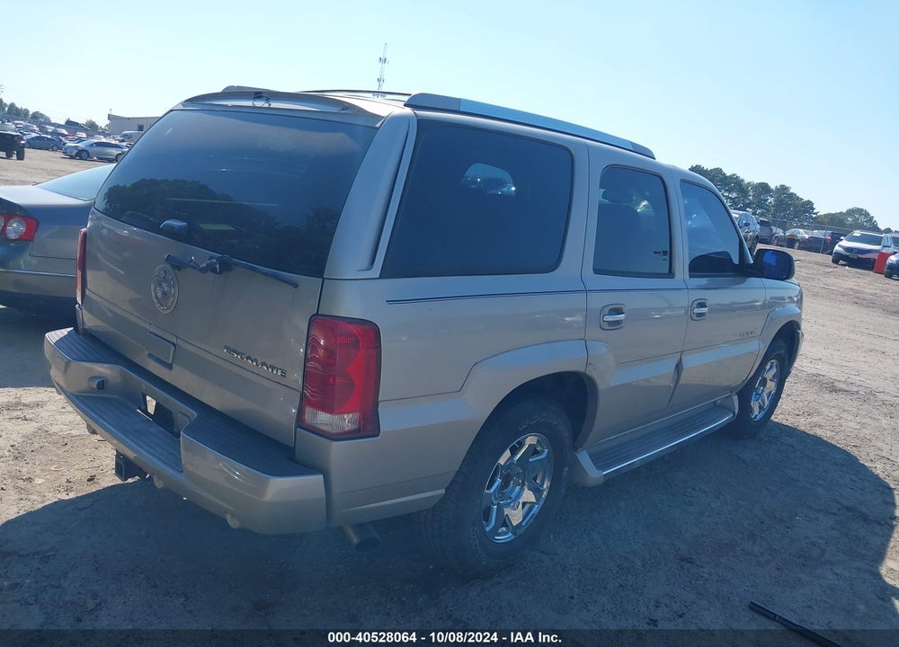 2005 CADILLAC ESCALADE STANDARD VIN: 1GYEK63N45R128958