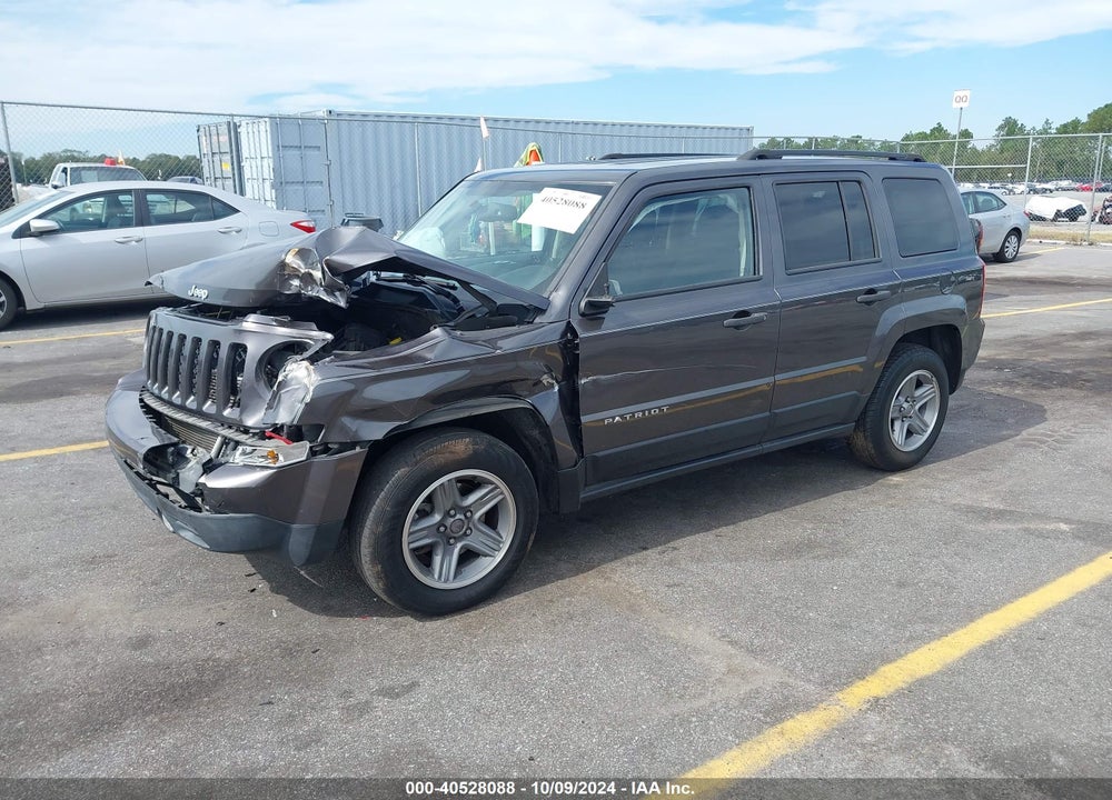 2016 JEEP PATRIOT SPORT VIN: 1C4NJPBA6GD677865