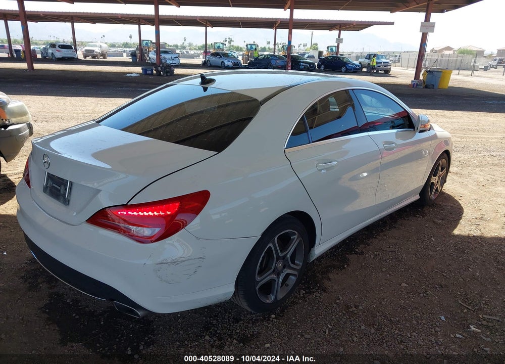 2014 MERCEDES-BENZ CLA 250 VIN: WDDSJ4EB0EN155770
