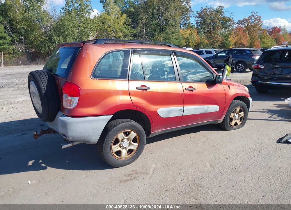 2001 TOYOTA RAV4 VIN: JTEHH20V010036836