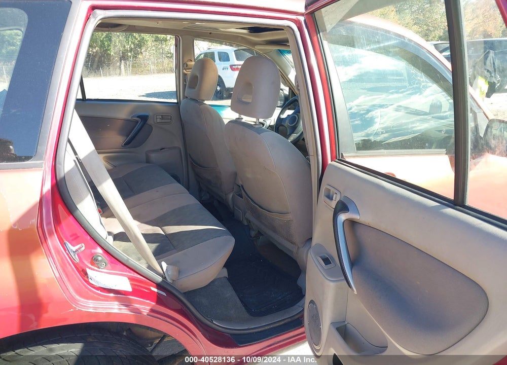 2001 TOYOTA RAV4 VIN: JTEHH20V010036836