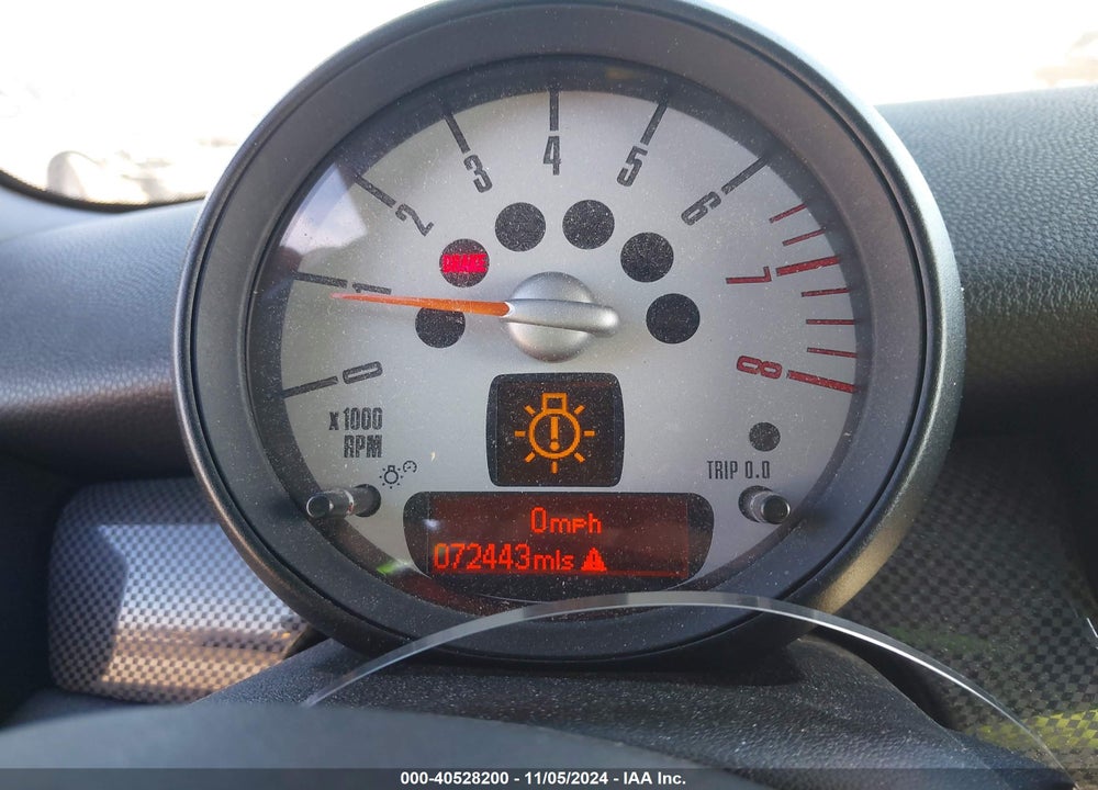 2012 MINI COOPER S VIN: WMWSV3C57CTY26752