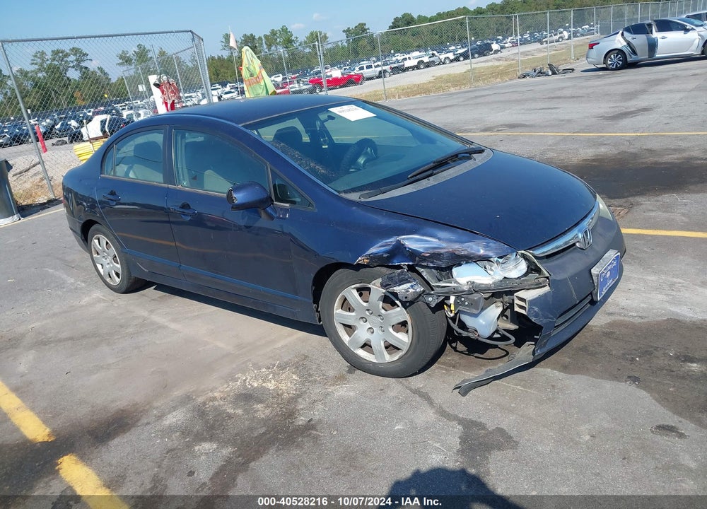 2006 HONDA CIVIC LX VIN: 1HGFA16546L066950