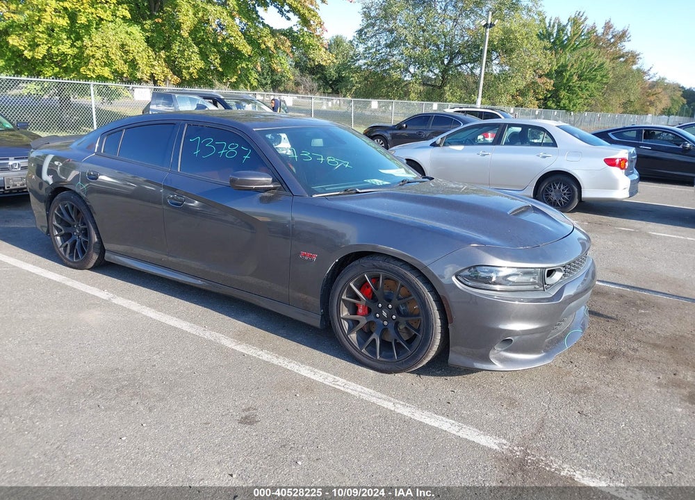 2019 DODGE CHARGER SCAT PACK RWD VIN: 2C3CDXGJ6KH518805