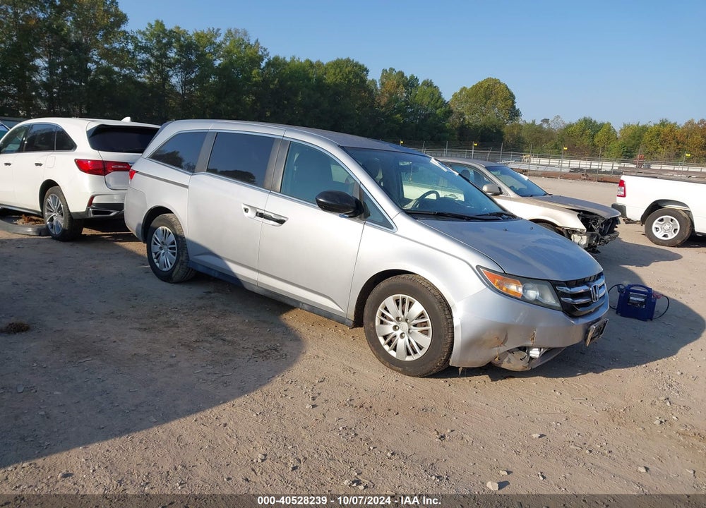 2014 HONDA ODYSSEY LX VIN: 5FNRL5H2XEB110046