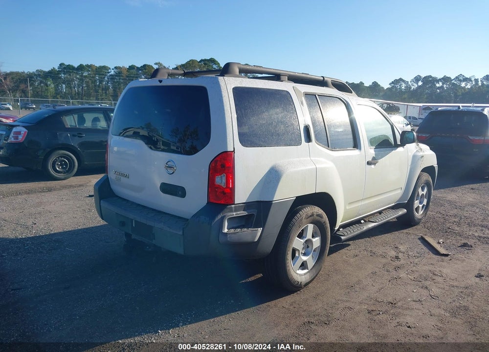 2007 NISSAN XTERRA S VIN: 5N1AN08U97C500577