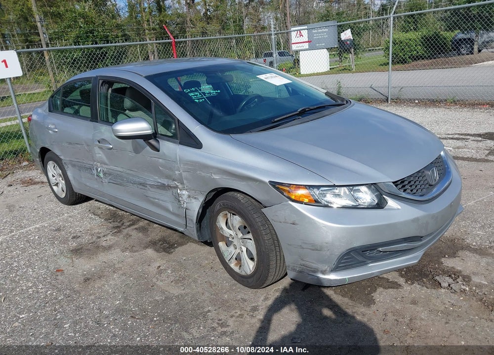 2014 HONDA CIVIC LX VIN: 19XFB2F51EE064873