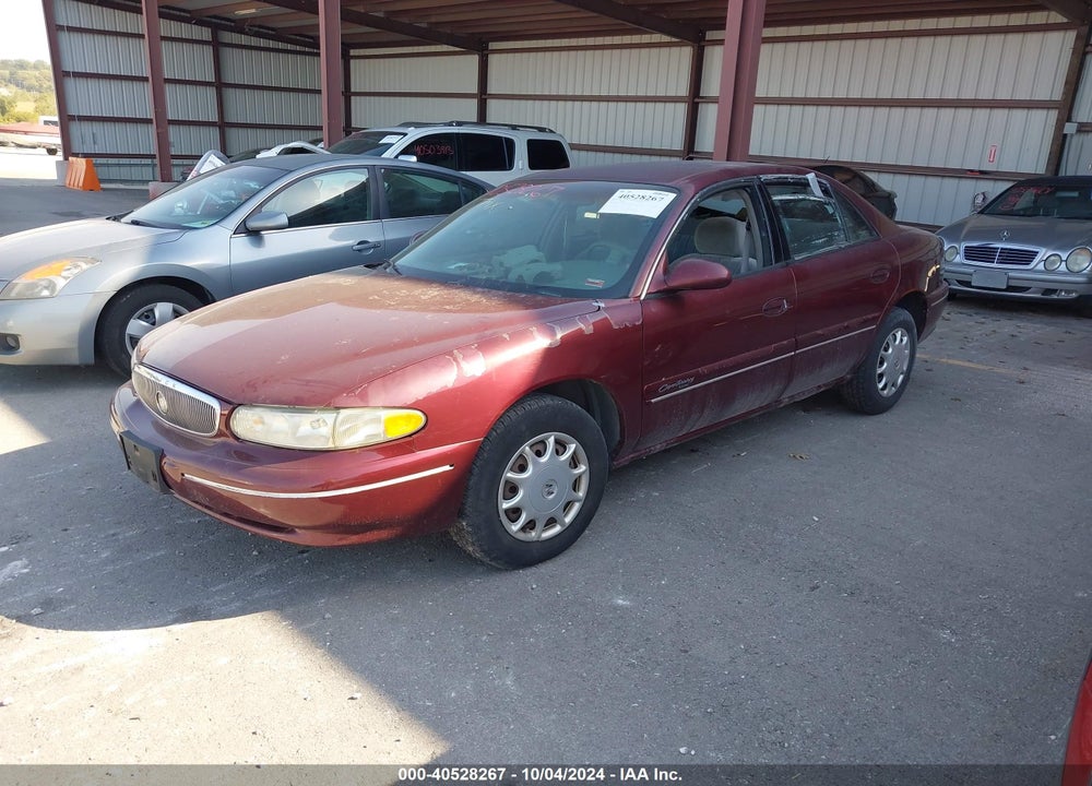 2001 BUICK CENTURY CUSTOM VIN: 2G4WS52J811330669