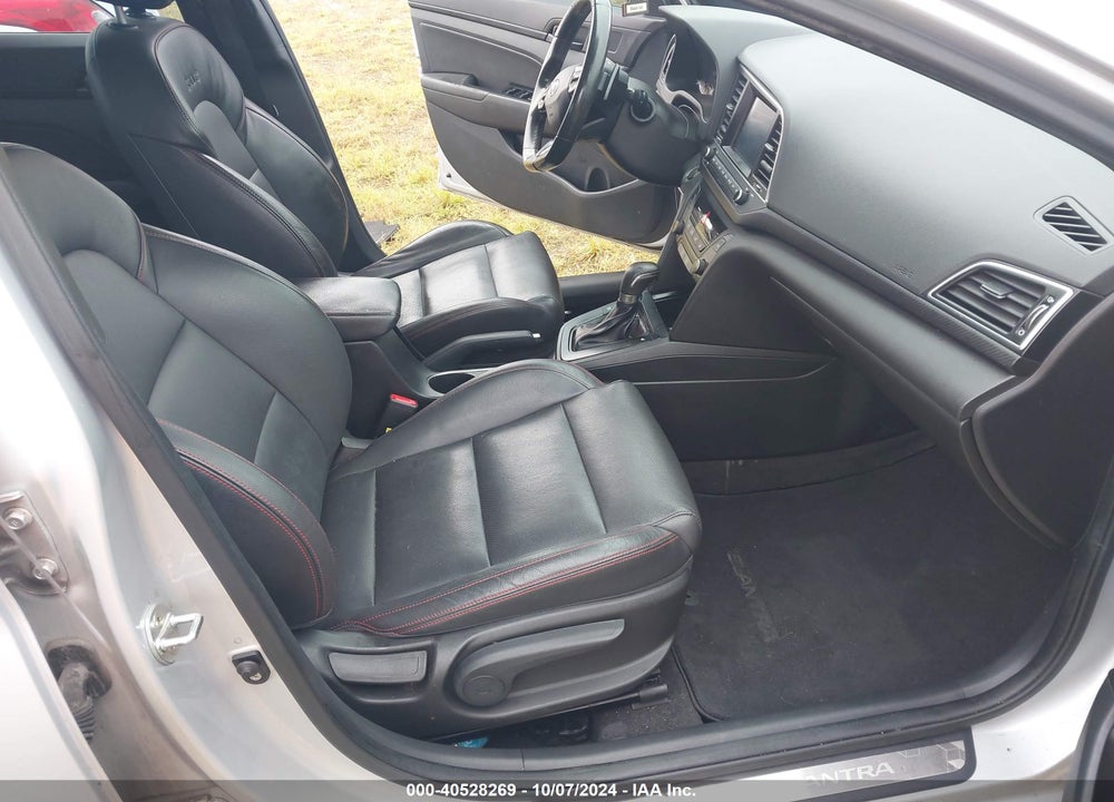 2018 HYUNDAI ELANTRA SPORT VIN: KMHD04LB7JU703428